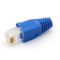 RJ45 connector snag less rubber boot for cabling